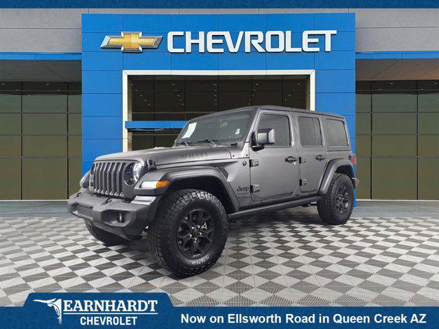 used 2020 Jeep Wrangler Unlimited car, priced at $28,577