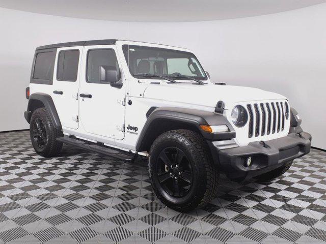 used 2021 Jeep Wrangler Unlimited car, priced at $23,977