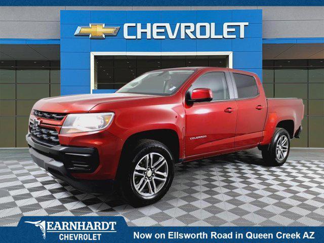 used 2021 Chevrolet Colorado car, priced at $20,282