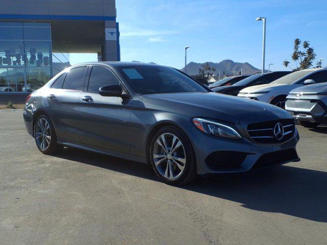 used 2018 Mercedes-Benz C-Class car, priced at $17,207