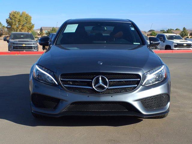 used 2018 Mercedes-Benz C-Class car, priced at $17,207