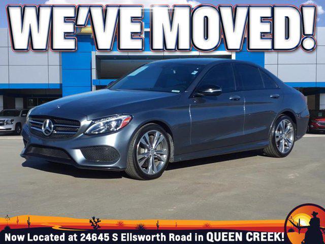 used 2018 Mercedes-Benz C-Class car, priced at $17,207