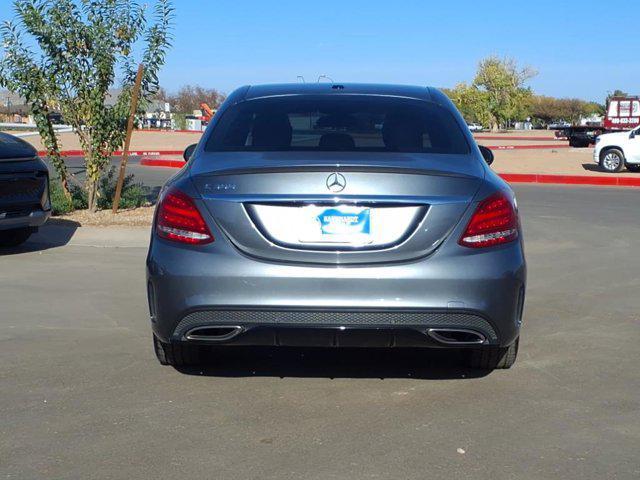 used 2018 Mercedes-Benz C-Class car, priced at $17,207