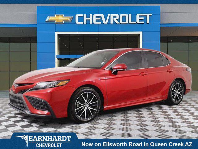 used 2021 Toyota Camry car, priced at $22,096