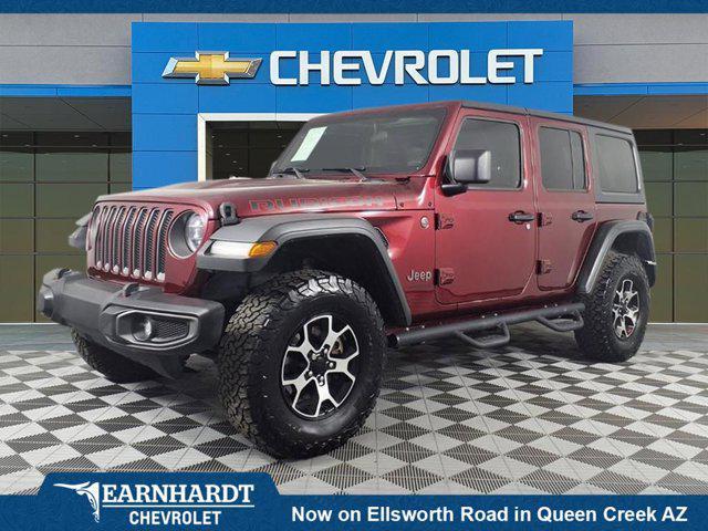 used 2021 Jeep Wrangler Unlimited car, priced at $29,877
