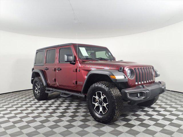 used 2021 Jeep Wrangler Unlimited car, priced at $29,877