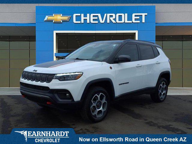 used 2022 Jeep Compass car, priced at $22,148