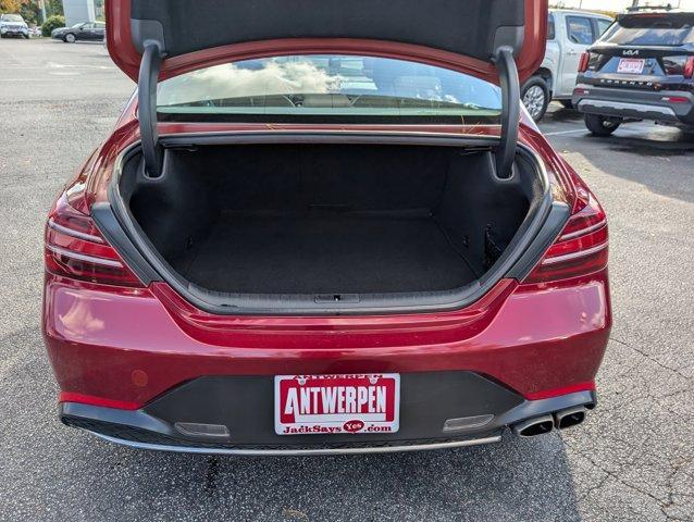 used 2023 Genesis G70 car, priced at $28,650