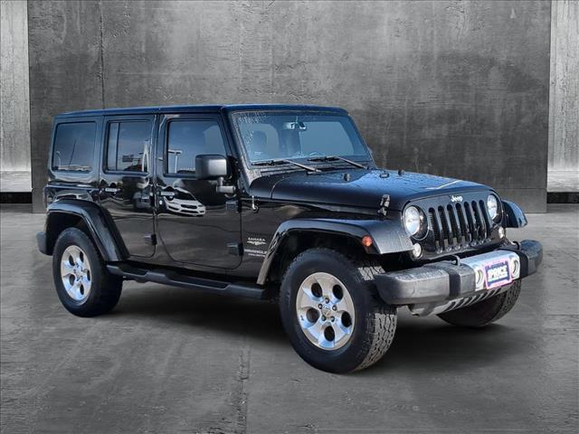 used 2015 Jeep Wrangler Unlimited car, priced at $16,783