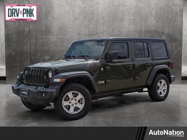 used 2020 Jeep Wrangler Unlimited car, priced at $28,789