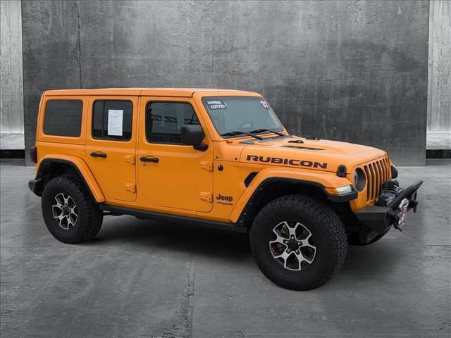 used 2021 Jeep Wrangler Unlimited car, priced at $39,616