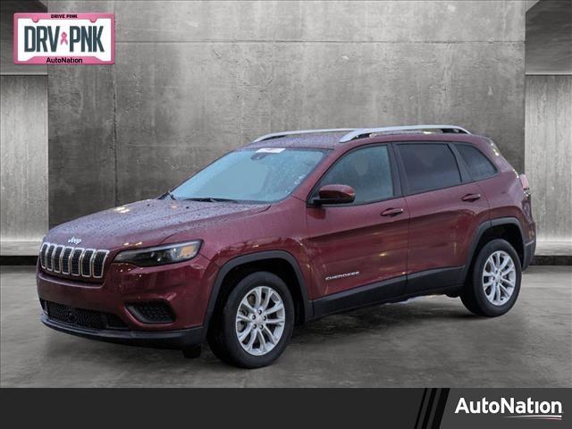 used 2021 Jeep Cherokee car, priced at $19,491