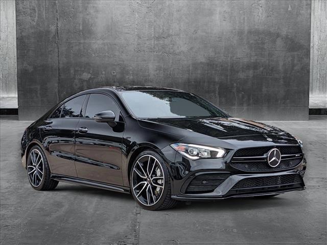 used 2022 Mercedes-Benz AMG CLA 35 car, priced at $38,991