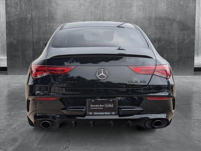 used 2022 Mercedes-Benz AMG CLA 35 car, priced at $38,991