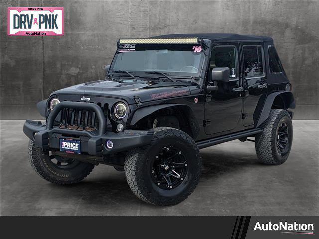 used 2016 Jeep Wrangler Unlimited car, priced at $22,981