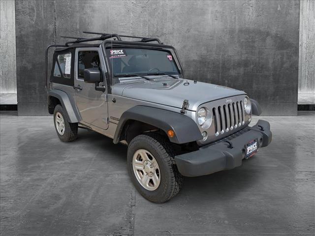 used 2017 Jeep Wrangler car, priced at $19,491