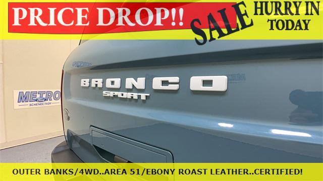used 2021 Ford Bronco Sport car, priced at $28,000