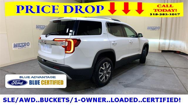 used 2021 GMC Acadia car, priced at $22,700