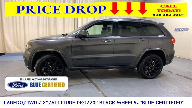 used 2021 Jeep Grand Cherokee car, priced at $21,500