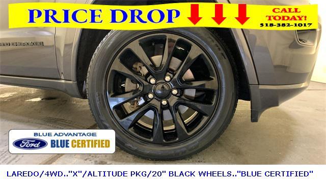 used 2021 Jeep Grand Cherokee car, priced at $21,500