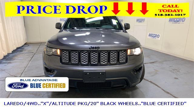 used 2021 Jeep Grand Cherokee car, priced at $21,500