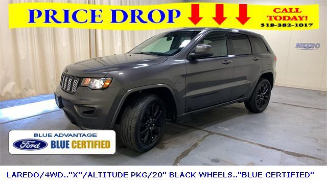 used 2021 Jeep Grand Cherokee car, priced at $21,500