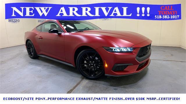 used 2024 Ford Mustang car, priced at $44,000