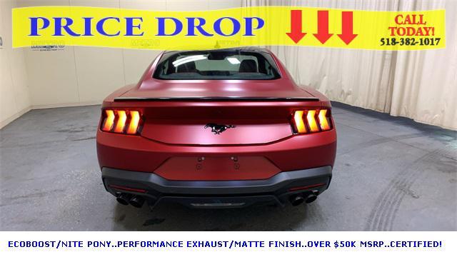 used 2024 Ford Mustang car, priced at $42,000