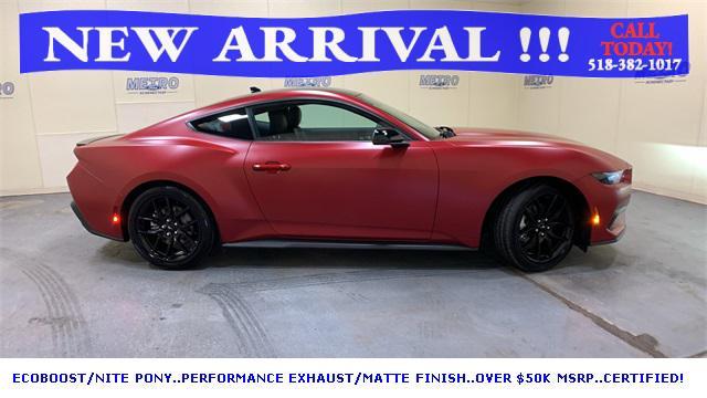 used 2024 Ford Mustang car, priced at $44,000