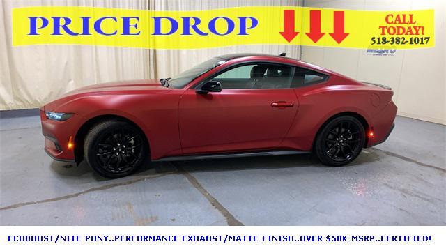 used 2024 Ford Mustang car, priced at $42,000