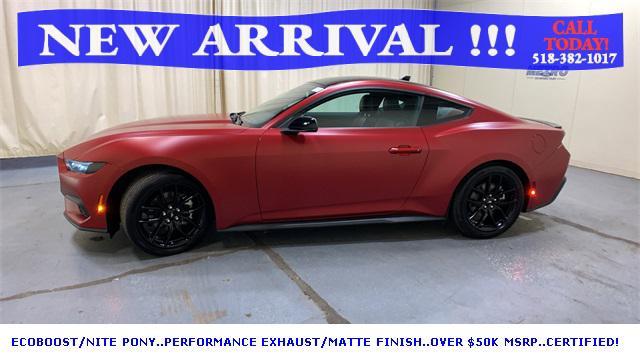 used 2024 Ford Mustang car, priced at $44,000