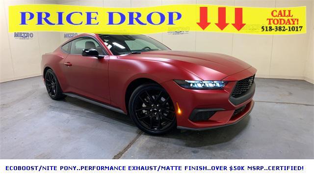 used 2024 Ford Mustang car, priced at $43,000