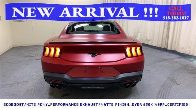 used 2024 Ford Mustang car, priced at $44,000