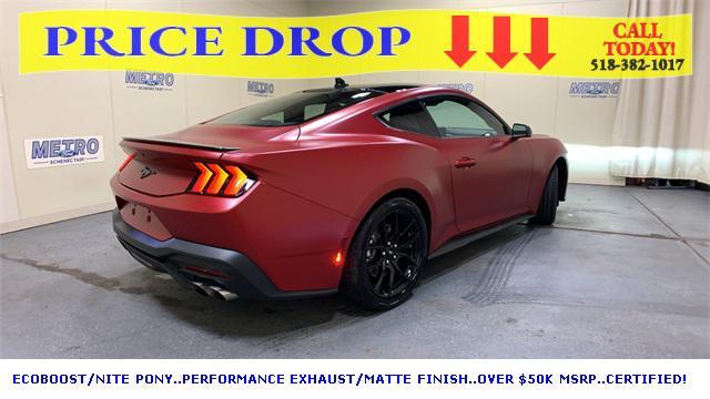 used 2024 Ford Mustang car, priced at $42,000
