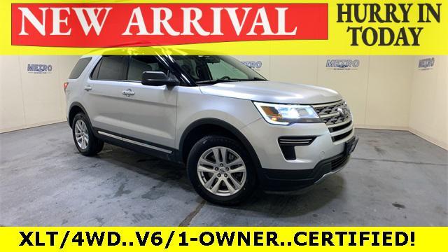 used 2018 Ford Explorer car, priced at $20,700