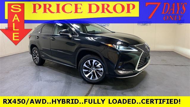 used 2022 Lexus RX 450h car, priced at $45,300