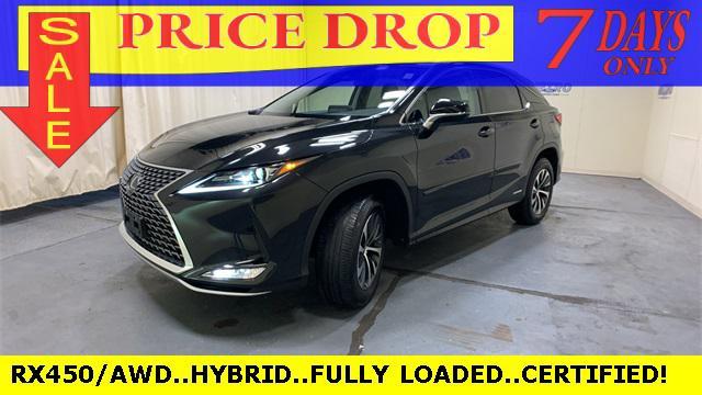 used 2022 Lexus RX 450h car, priced at $45,300