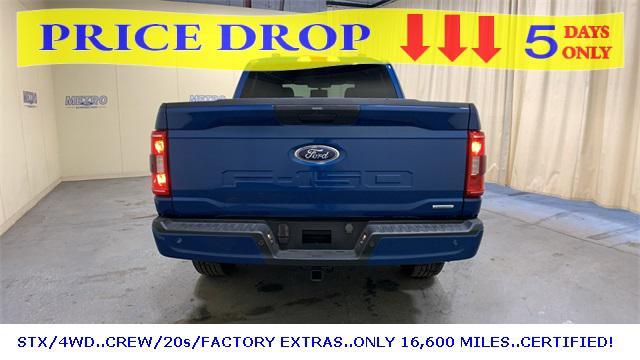 used 2023 Ford F-150 car, priced at $38,500