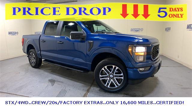 used 2023 Ford F-150 car, priced at $38,500