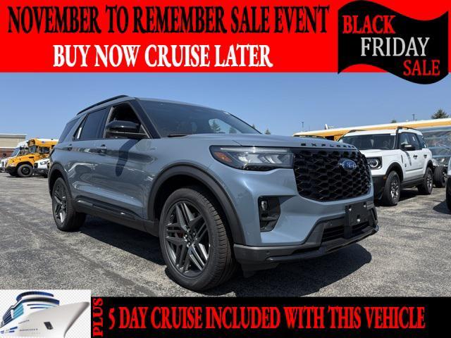 new 2025 Ford Explorer car, priced at $48,500