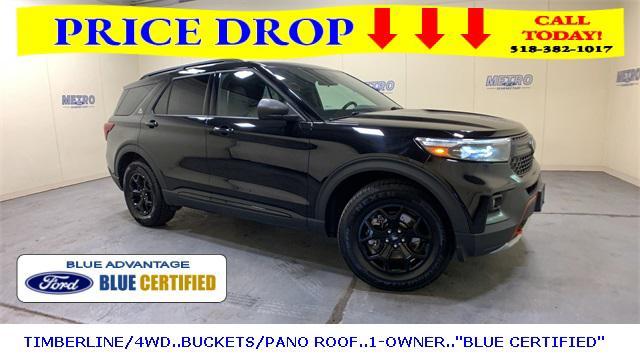 used 2022 Ford Explorer car, priced at $24,500