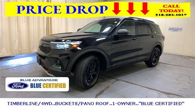 used 2022 Ford Explorer car, priced at $24,500