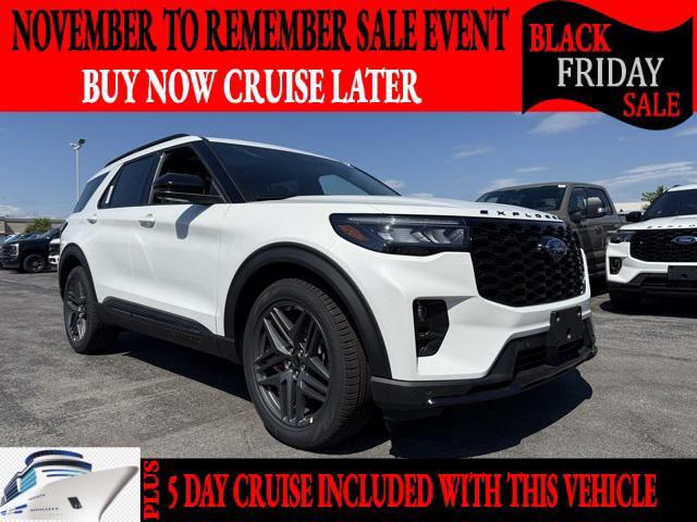 new 2025 Ford Explorer car, priced at $58,500