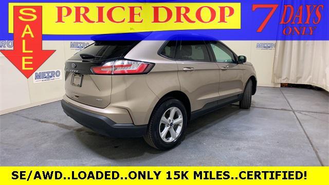 used 2021 Ford Edge car, priced at $23,600