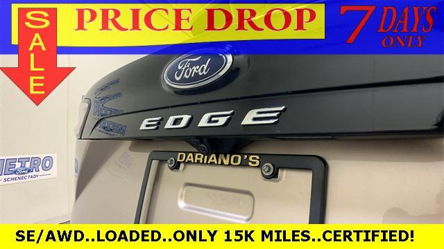 used 2021 Ford Edge car, priced at $23,600