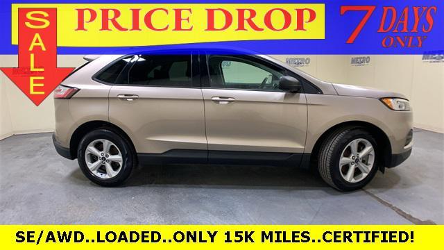 used 2021 Ford Edge car, priced at $23,600