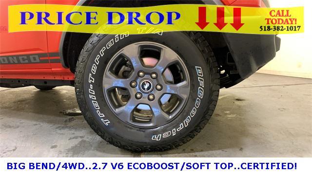 used 2023 Ford Bronco car, priced at $39,400
