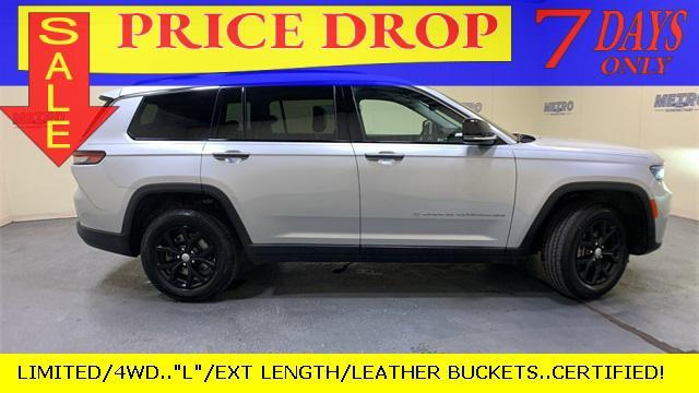 used 2021 Jeep Grand Cherokee L car, priced at $30,800