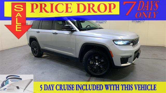 used 2021 Jeep Grand Cherokee L car, priced at $30,800