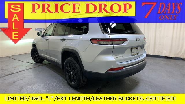 used 2021 Jeep Grand Cherokee L car, priced at $30,800